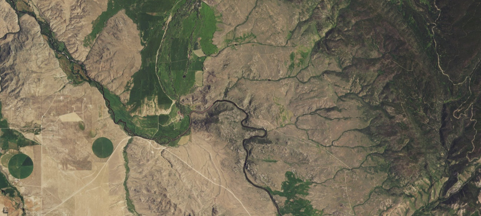 Map of Bennett Creek Campground