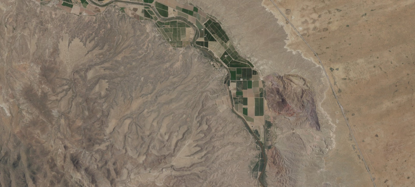 Map of Desert Peaks National Monument