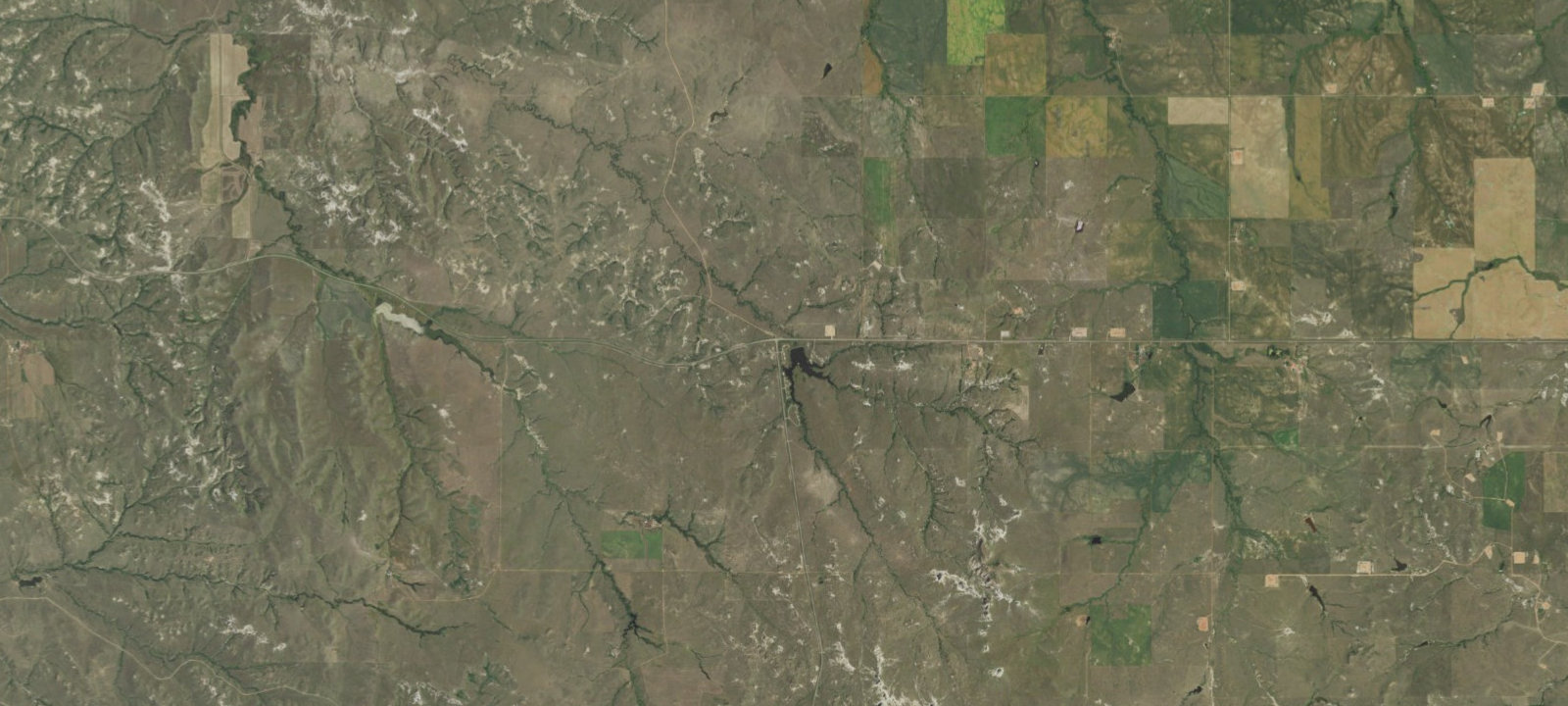 Map of Sather Lake