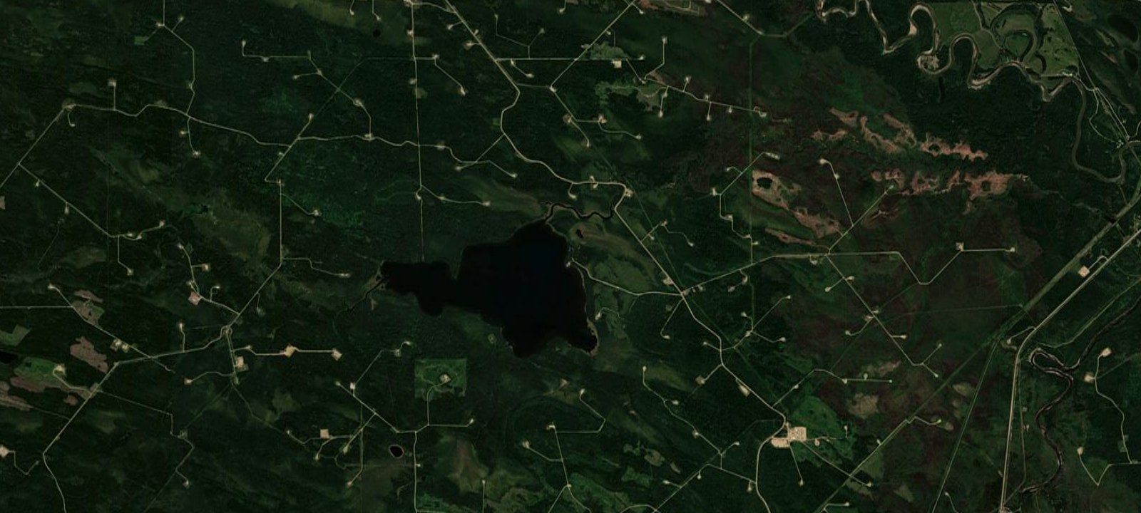 Map of Fickle Lake