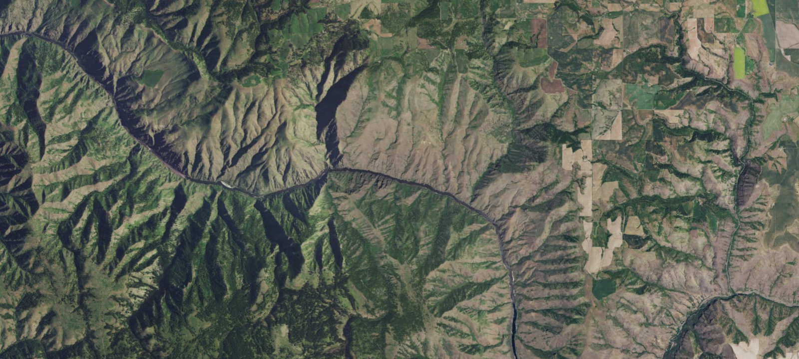 Map of Lower Pipeline Campsite