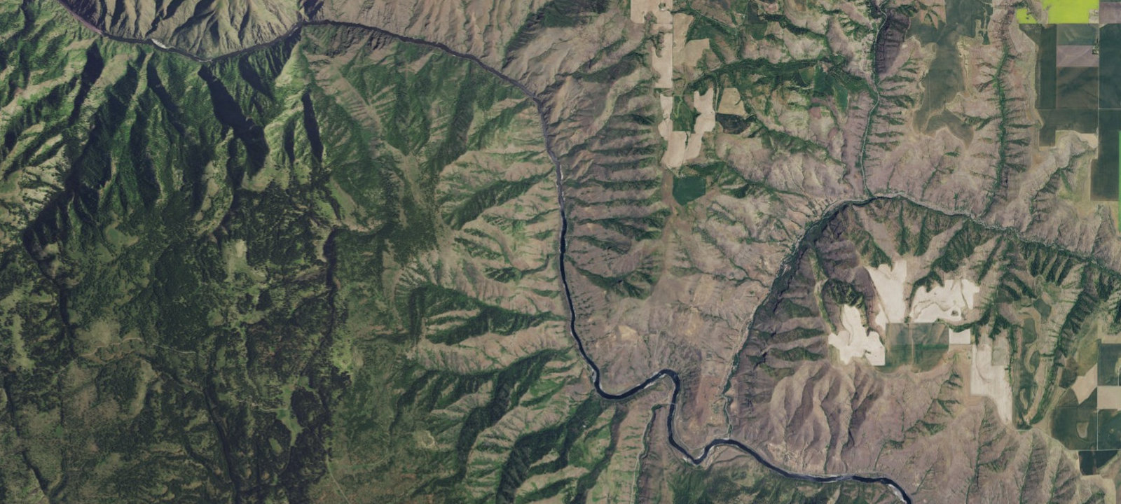 Map of Wikiup Creek Campsite