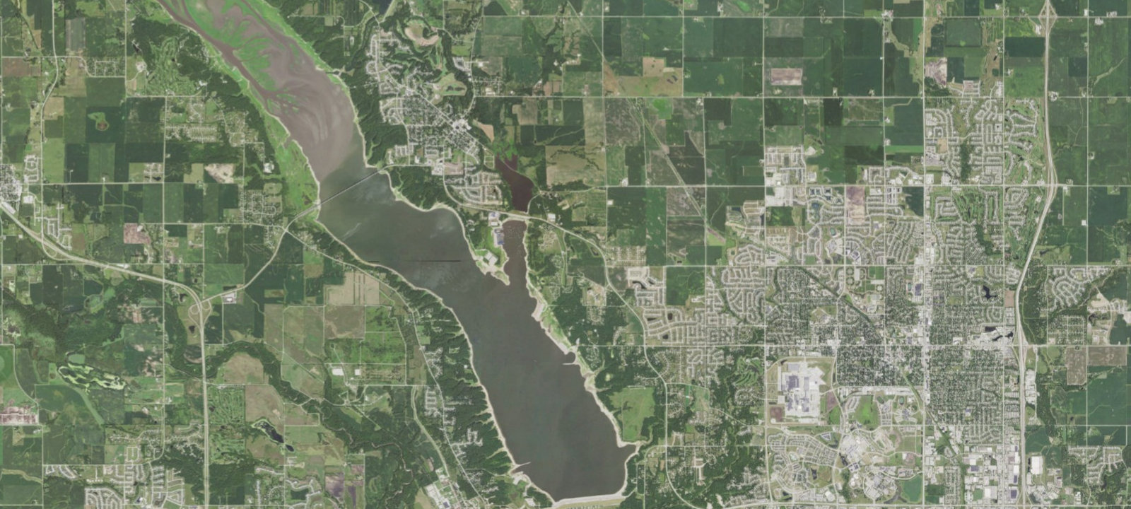Map of Prairie Flower Recreation Area