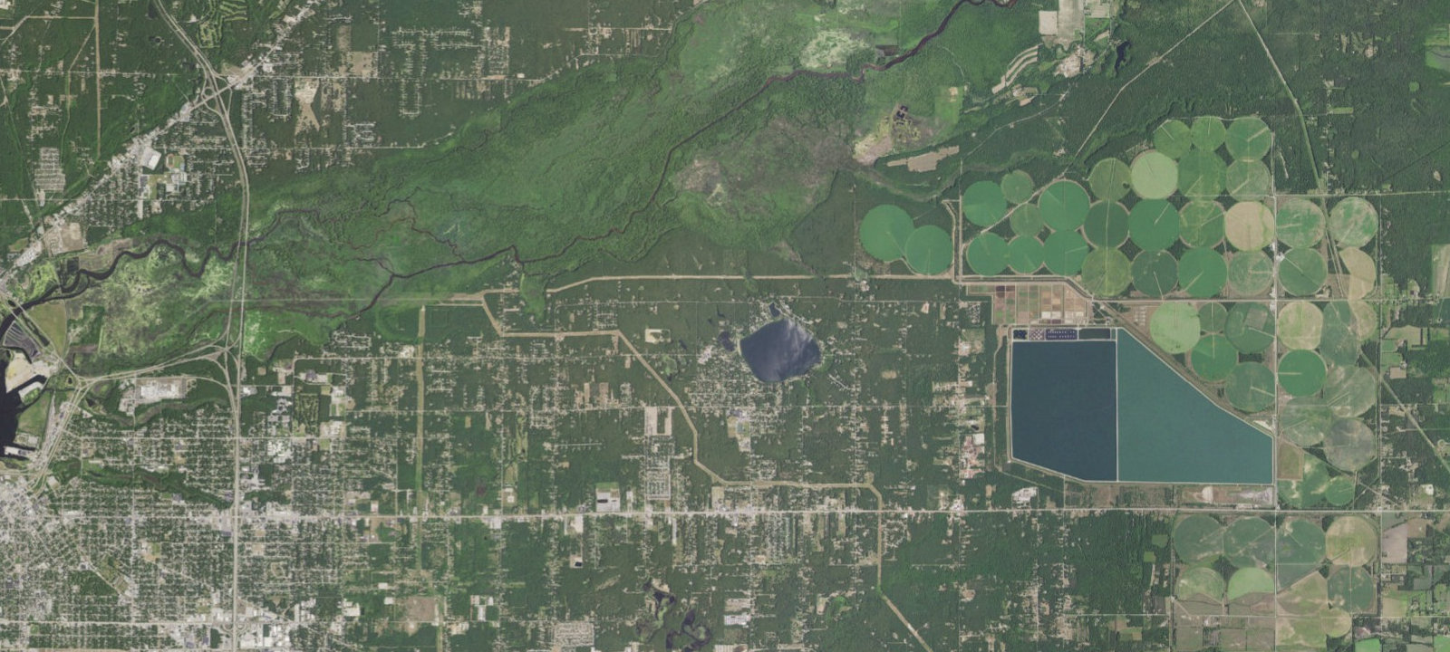 Map of Wolf Lake Resort and Campground