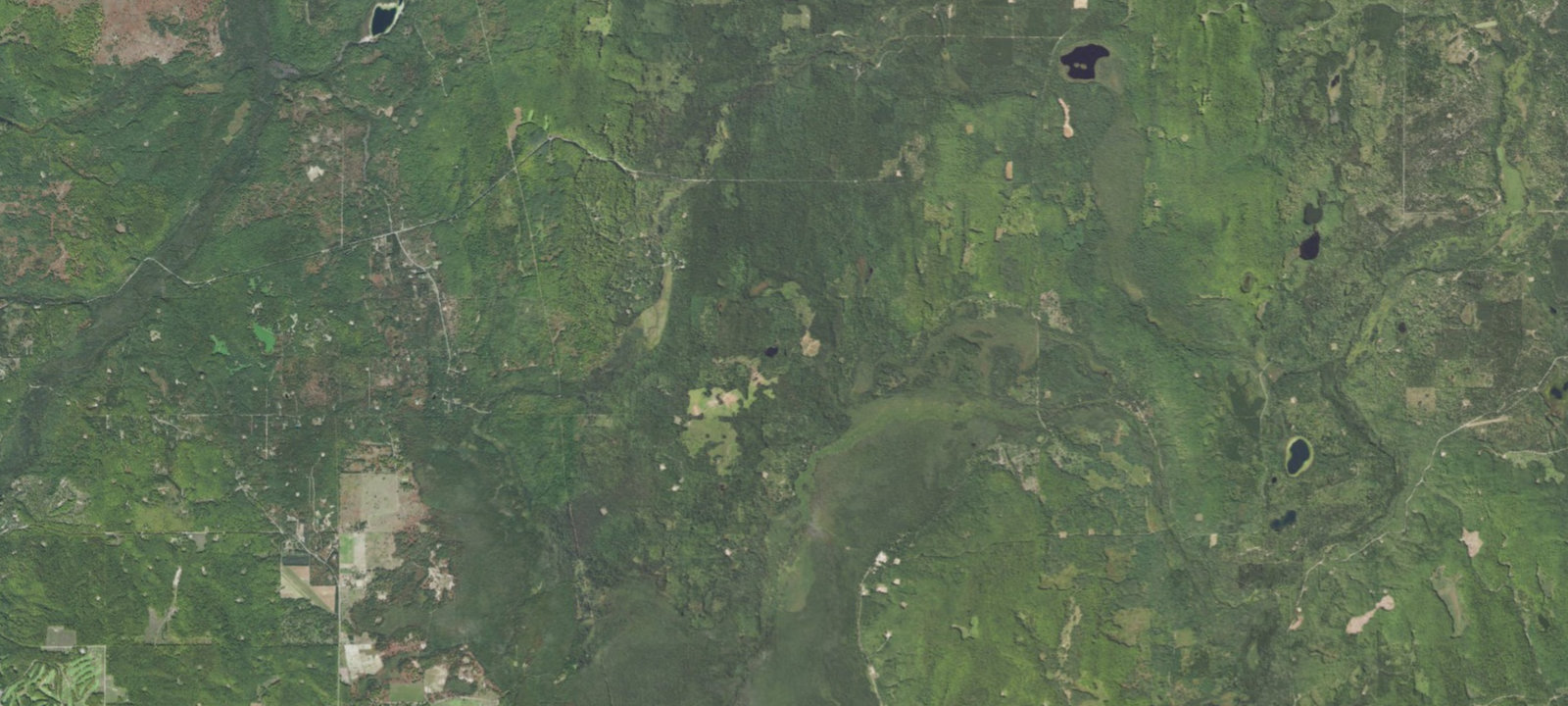 Map of Round Lake State Forest Campground