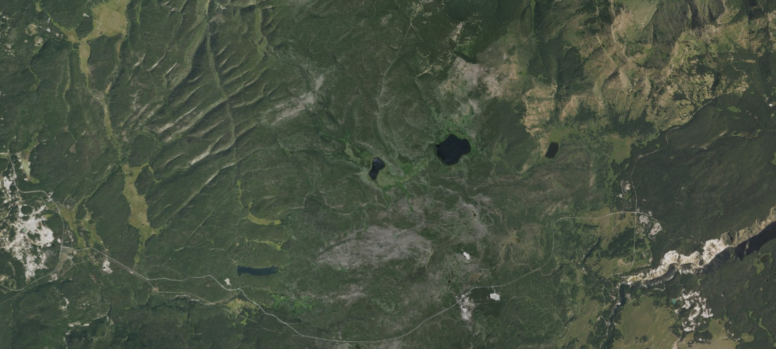 Map of Wolf Lake