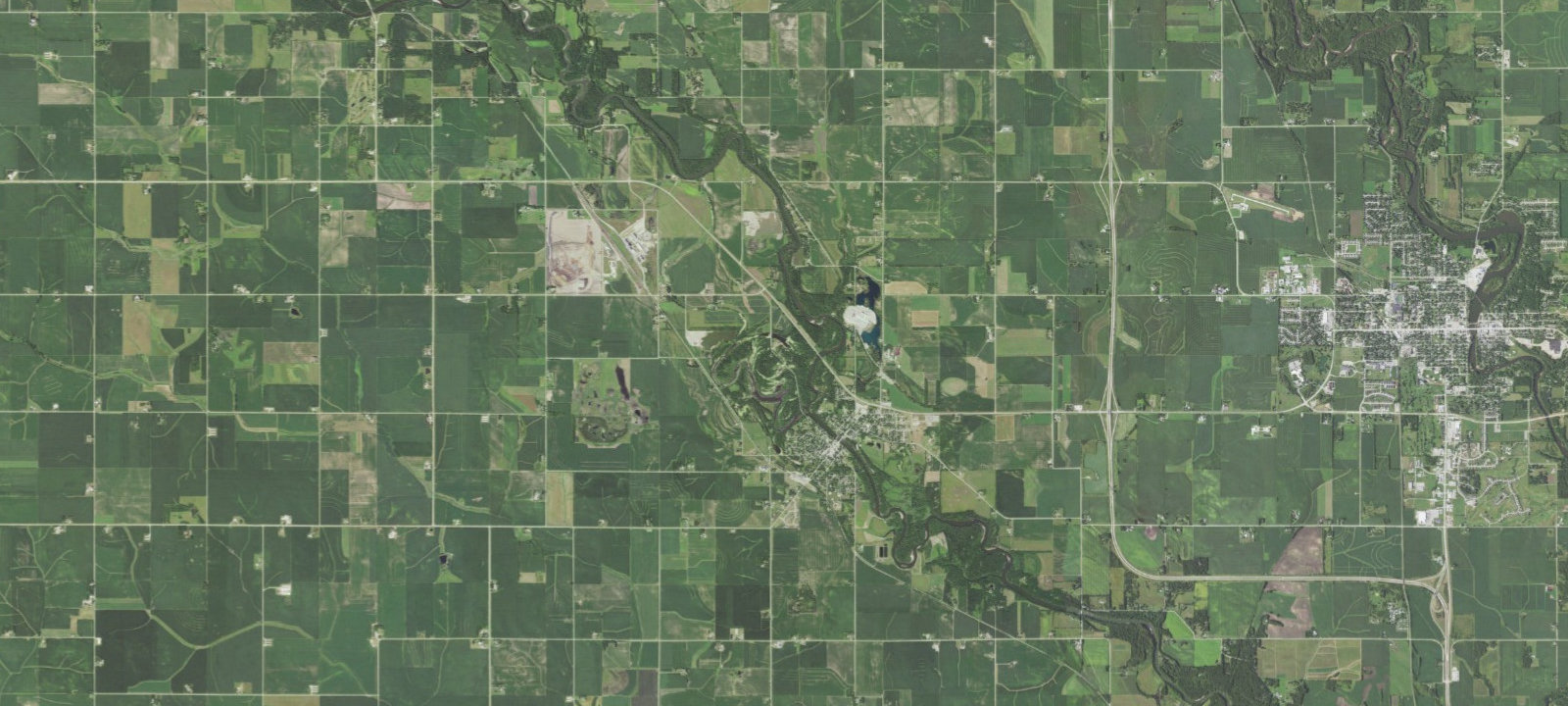 Map of Shell Rock Campground