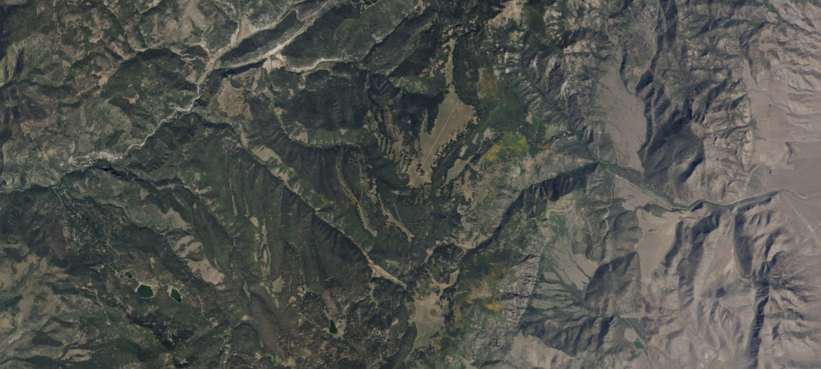 Map of Big Flat Dispersed Camping