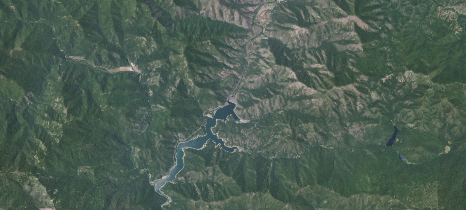 Map of Hart-Tish Park at Applegate Lake