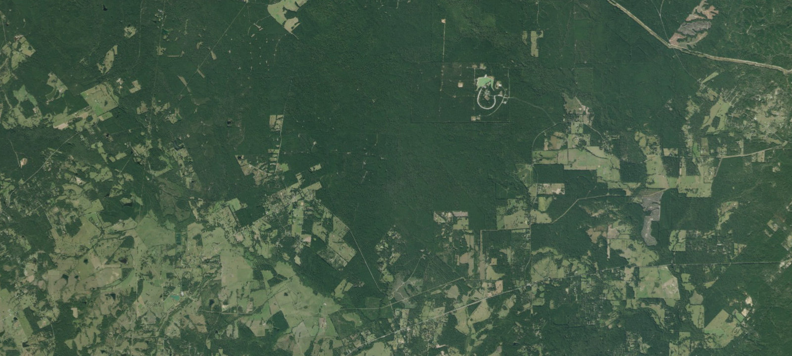 Map of Big Woods Trail Camp