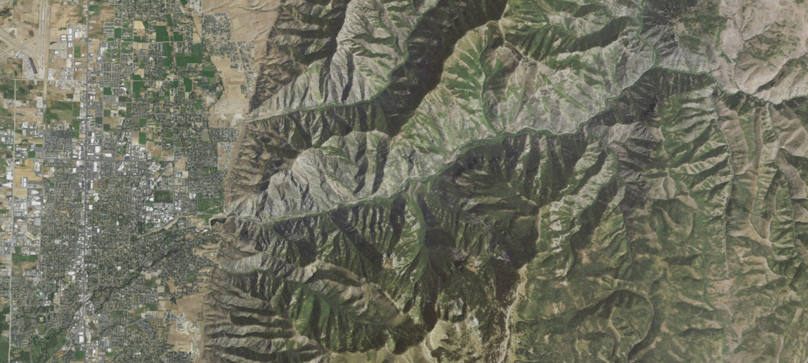 Map of Gus Lind Flat Camp/Trailhead