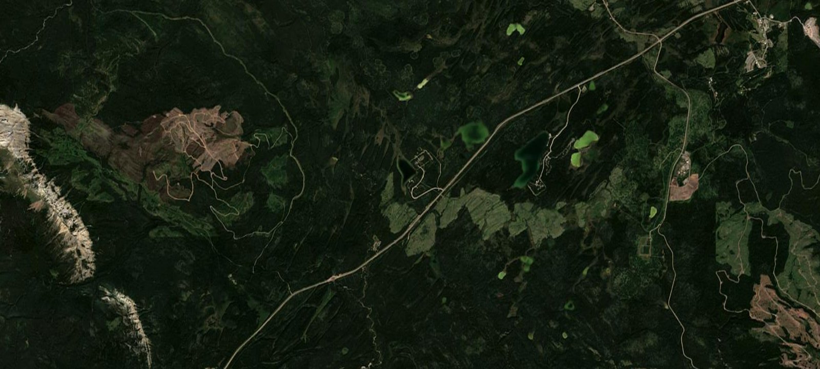 Map of Goldeye Lake Campground