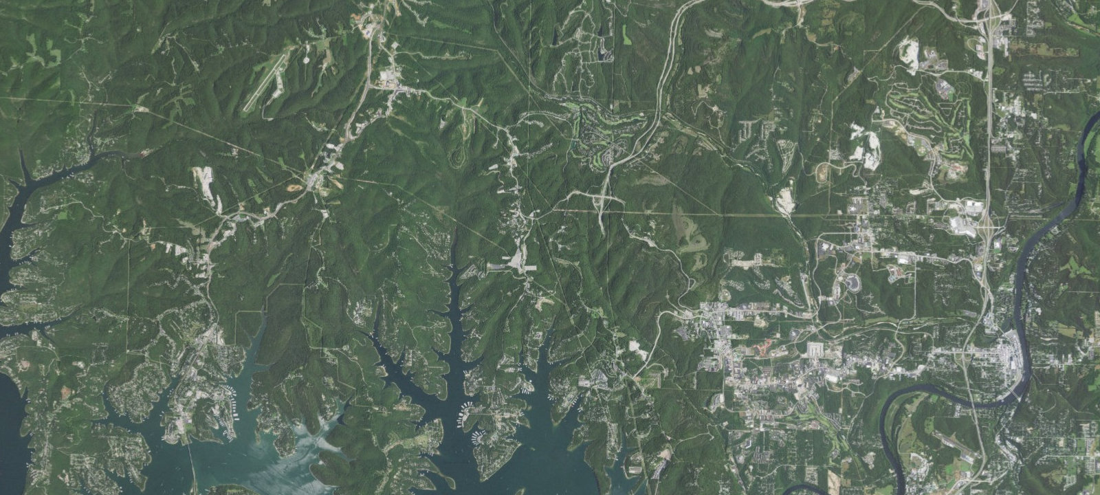 Map of Silver Dollar City Campground