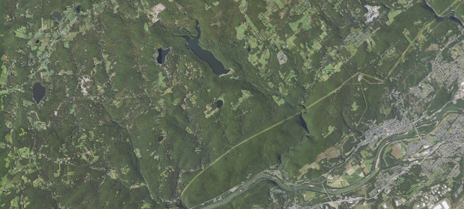 Map of Moon Lake Camping Area