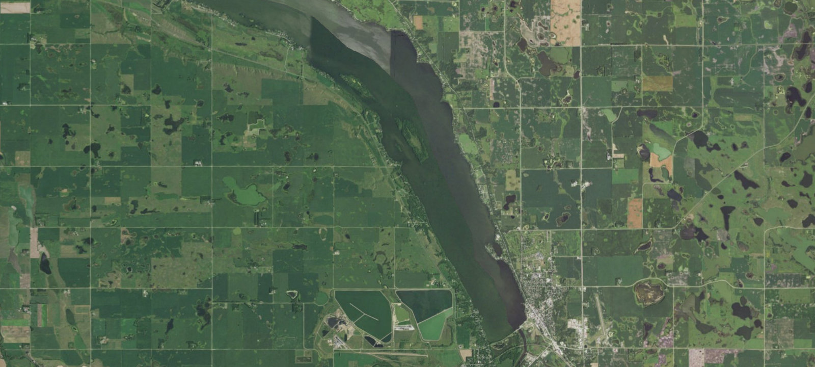 Map of Big Stone Rearing Pond