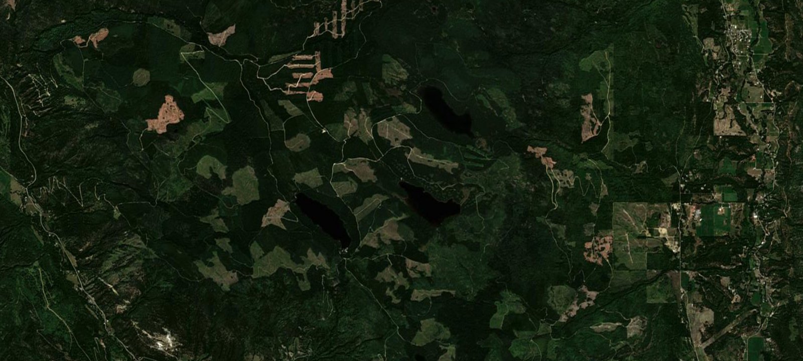 Map of Arthur Lake North Recreation Site