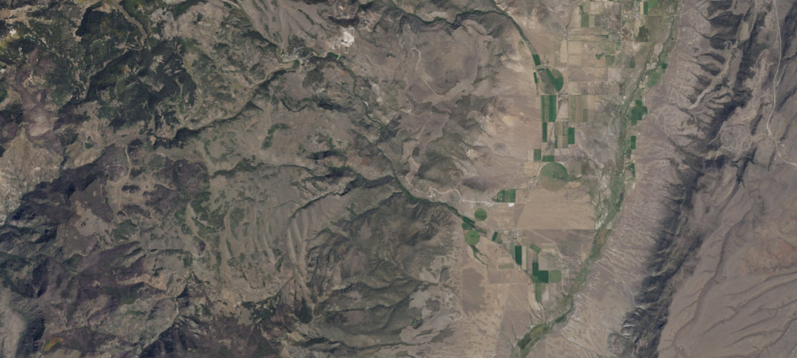 Map of Lower Box Creek Trailhead