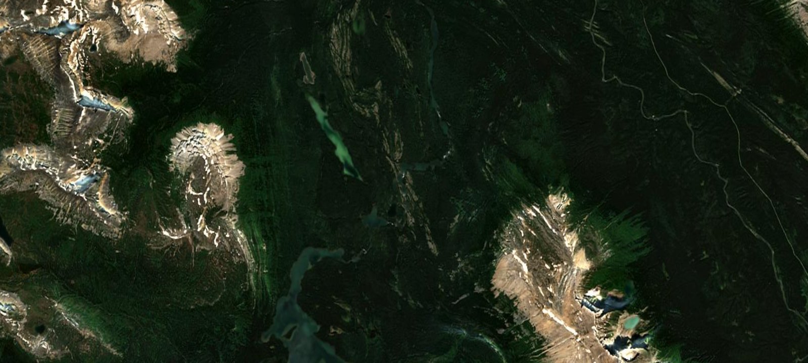 Map of Cascades Campground