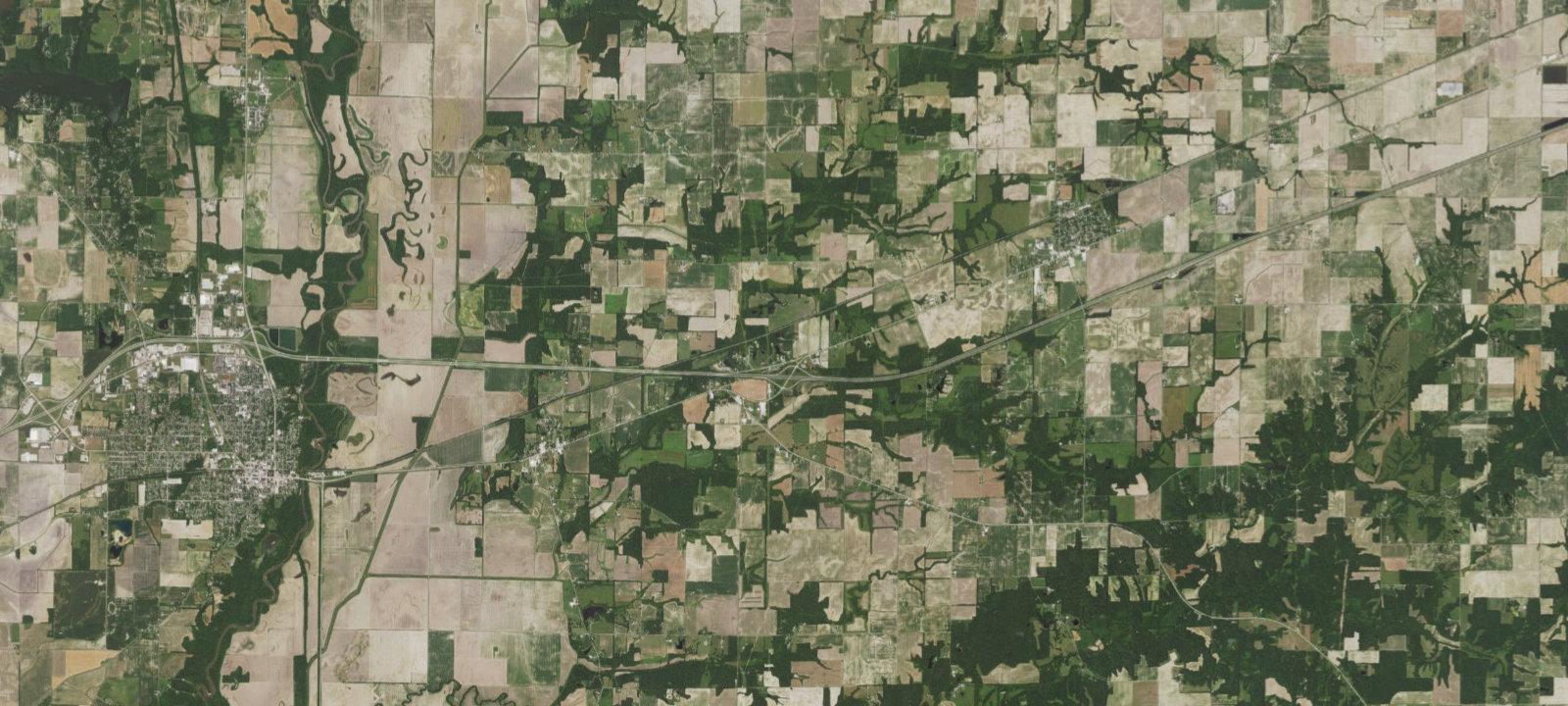 Map of Okaw Valley Kampground