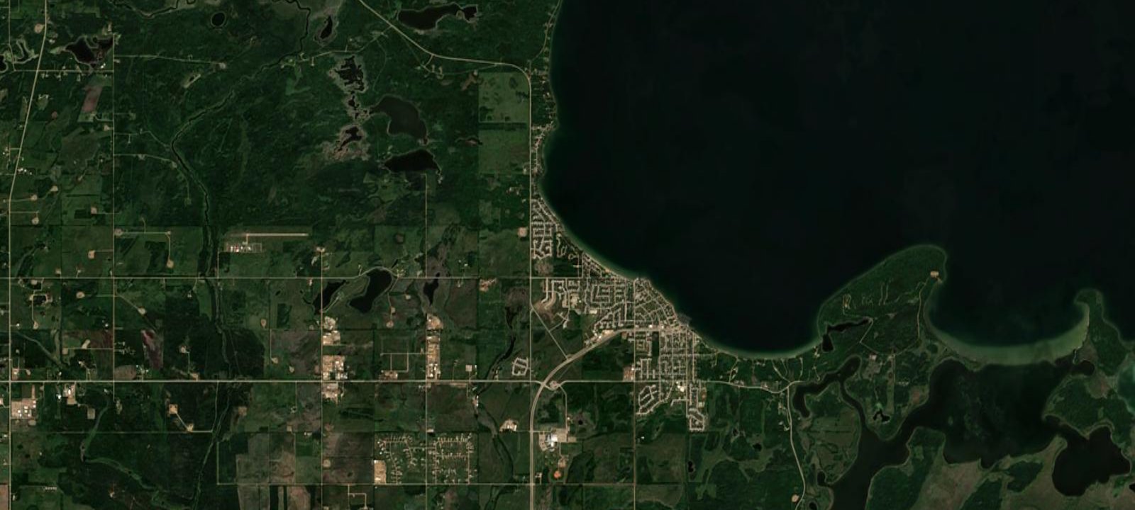 Map of Cold Lake M.D. Campground