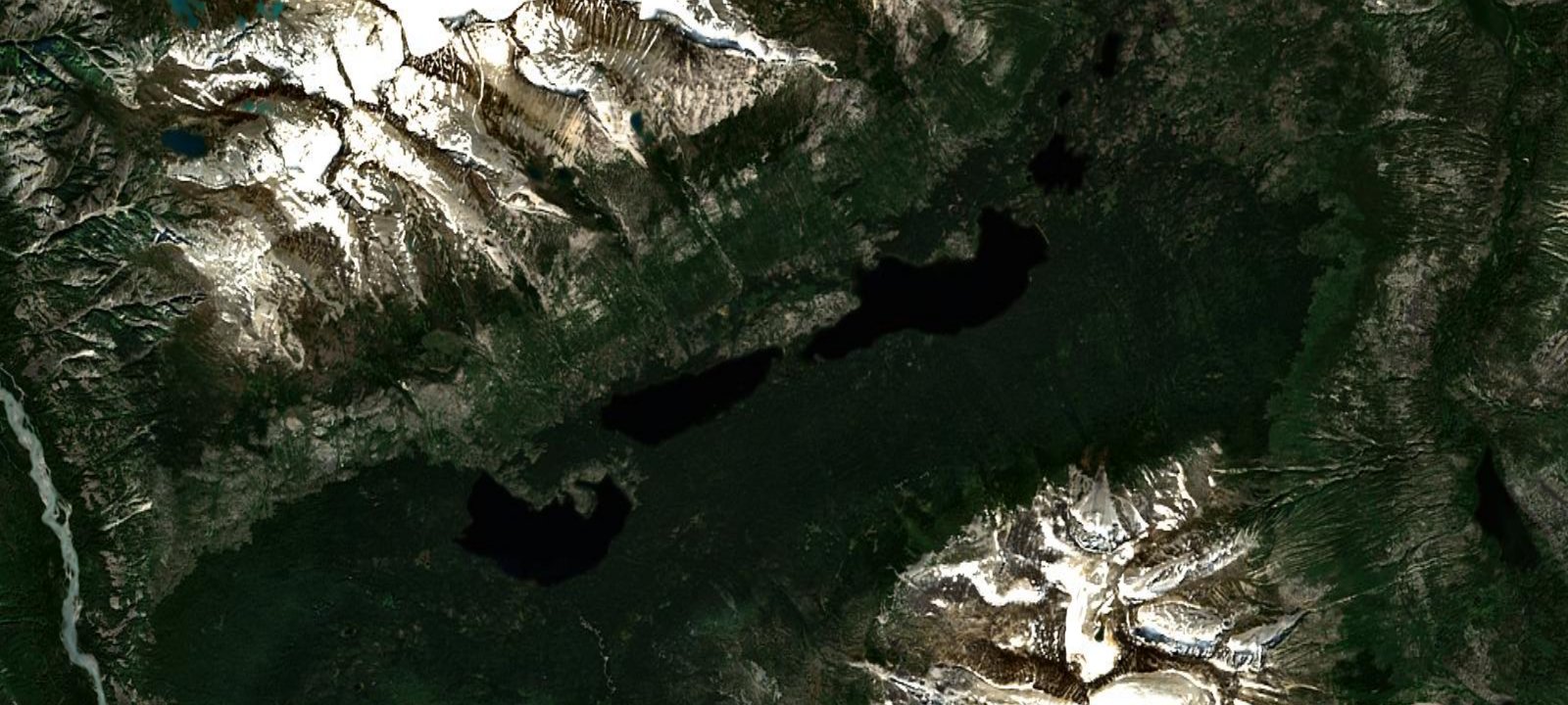 Map of Widgeon Lake Camp