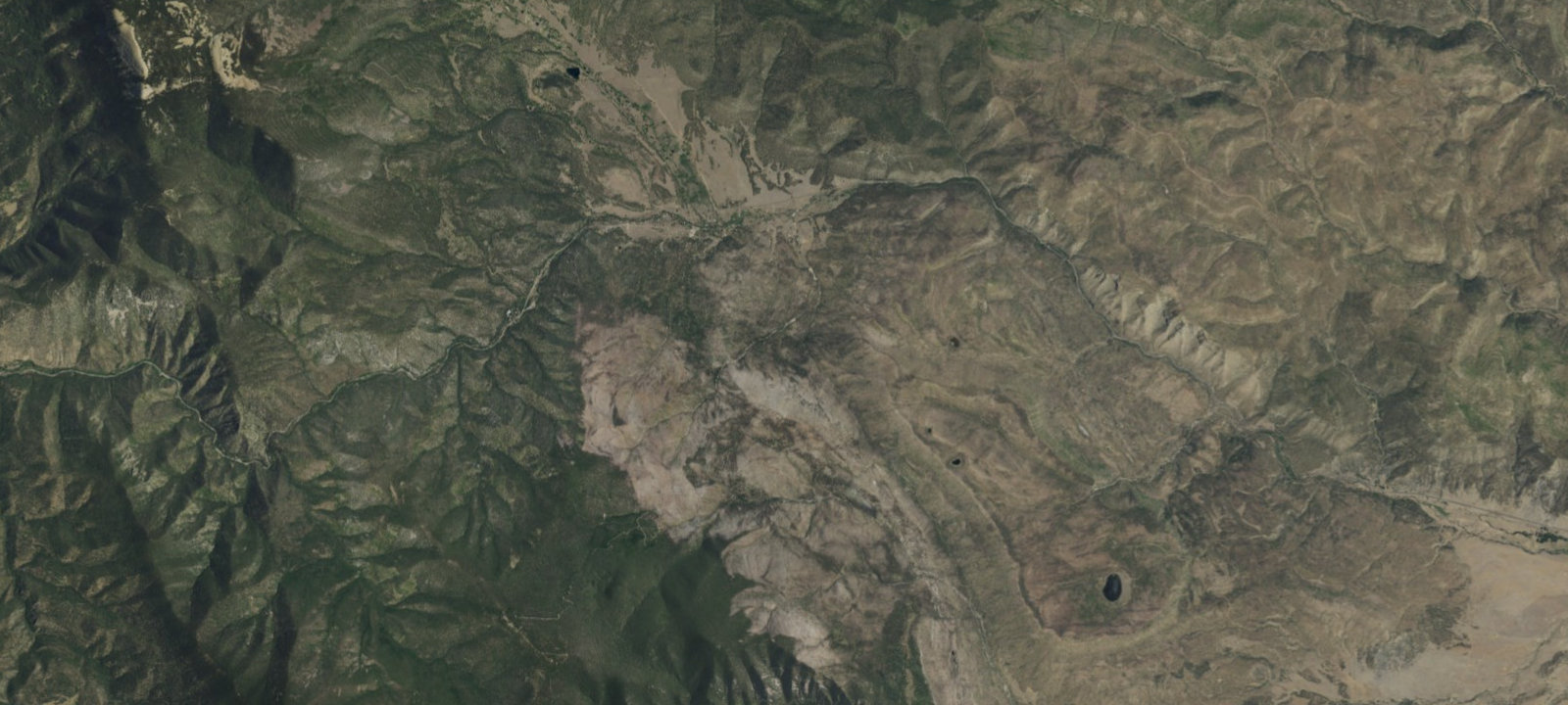 Map of Minnette Meadows Camp