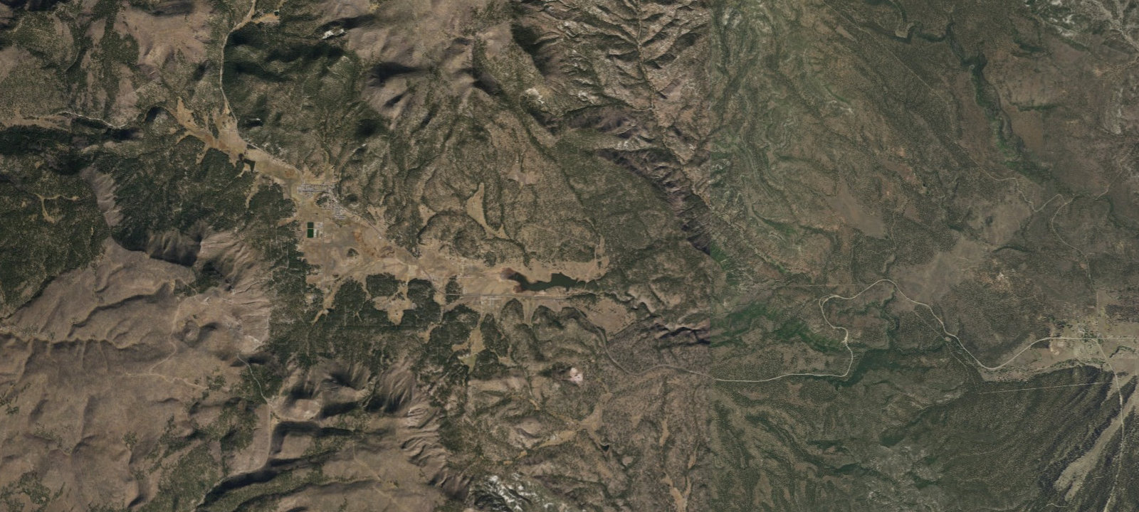 Map of Luna Lake