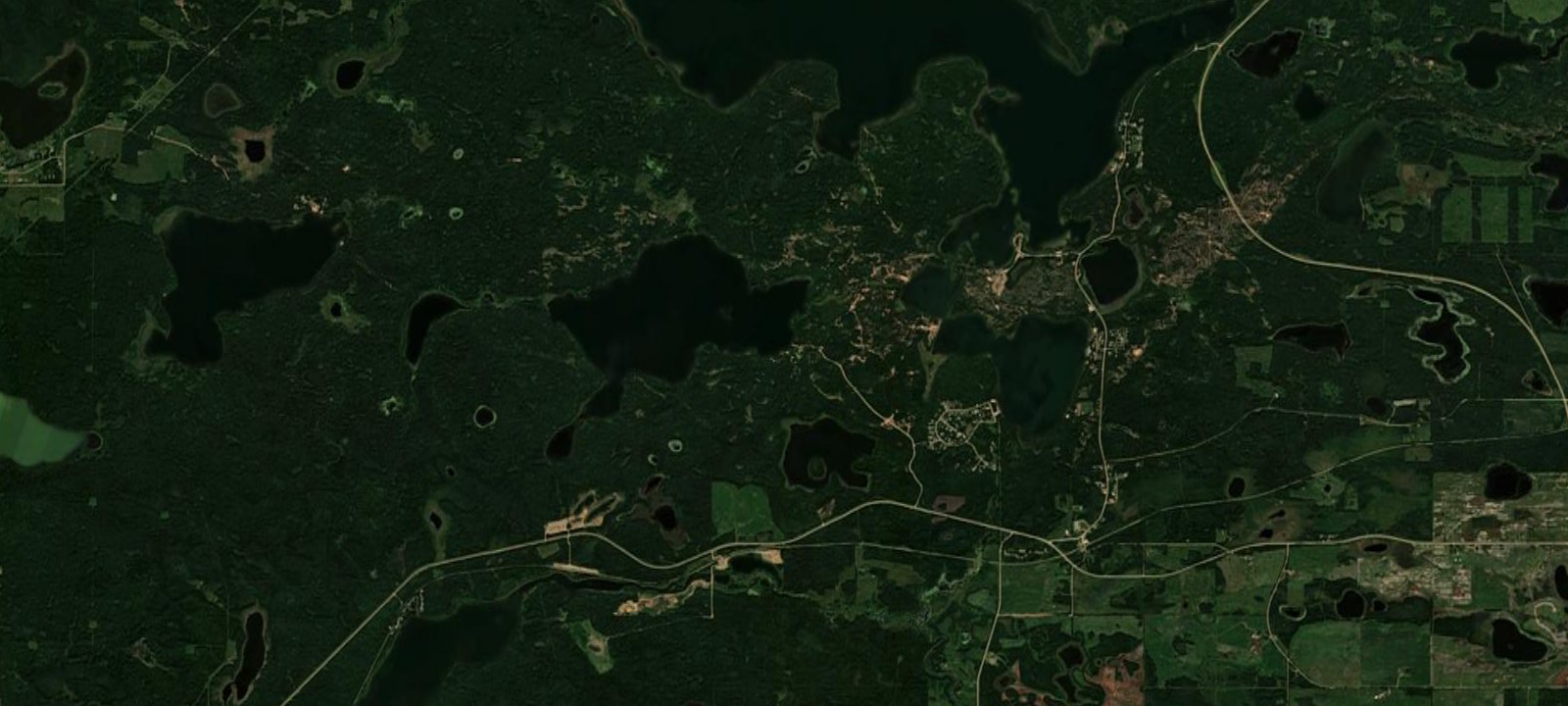 Map of Chump Lake Campsite
