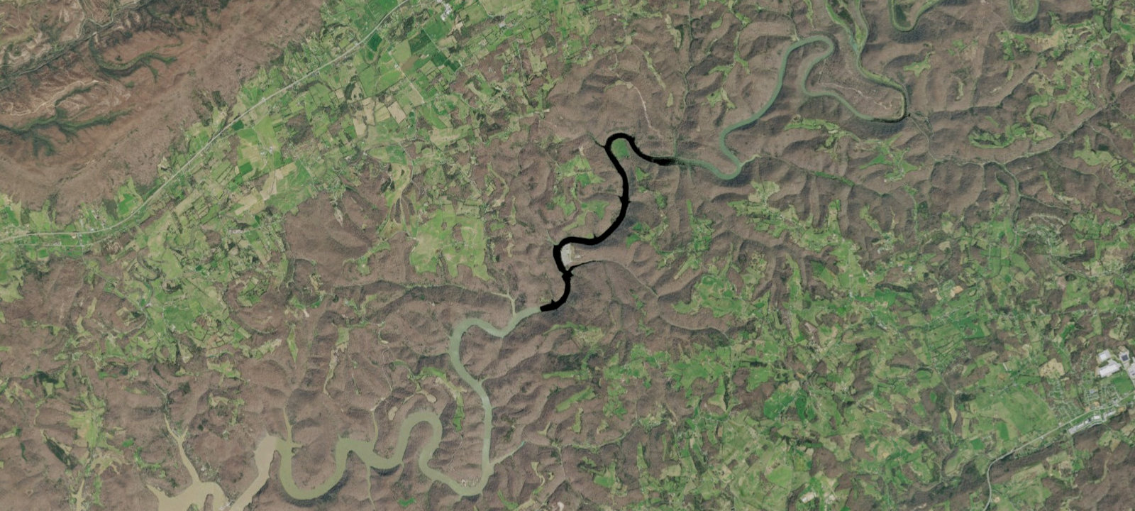 Map of Bunch Hollow Campground & Resort