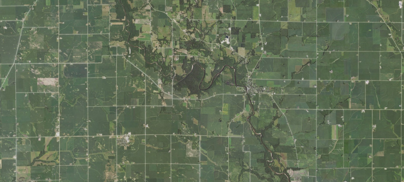 Map of Boies Bend Area