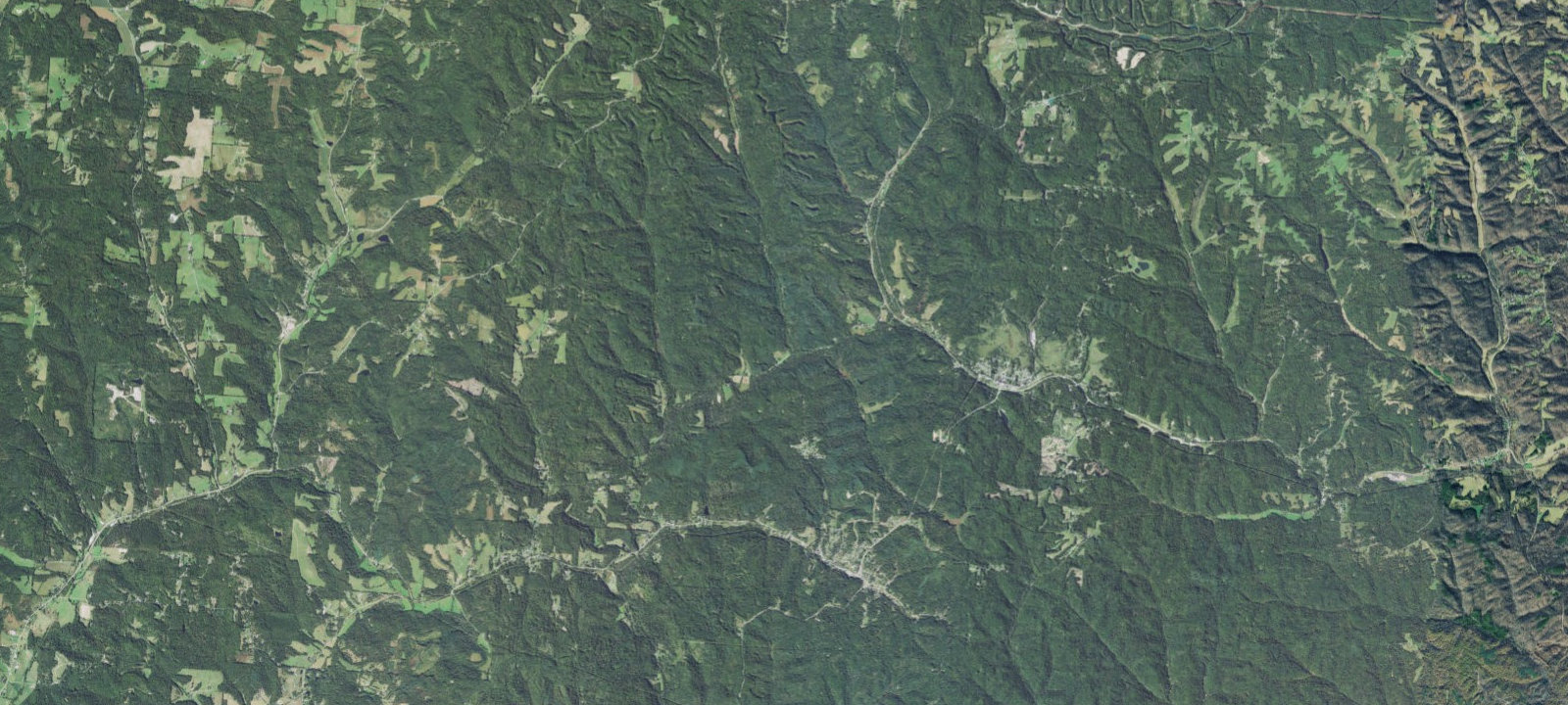 Map of Creekside Campground