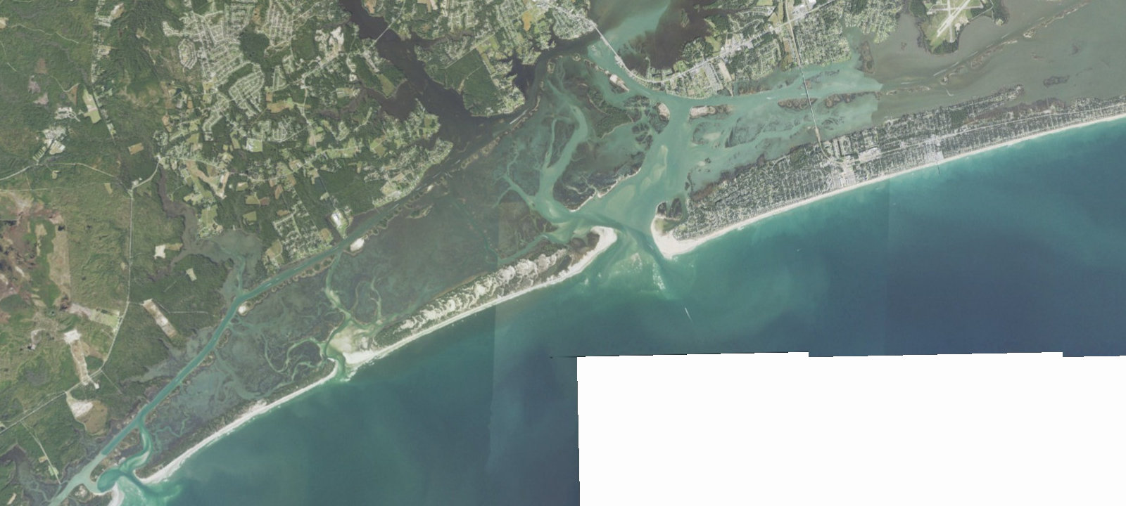 Map of Hammocks Beach State Park Primitive Campsites