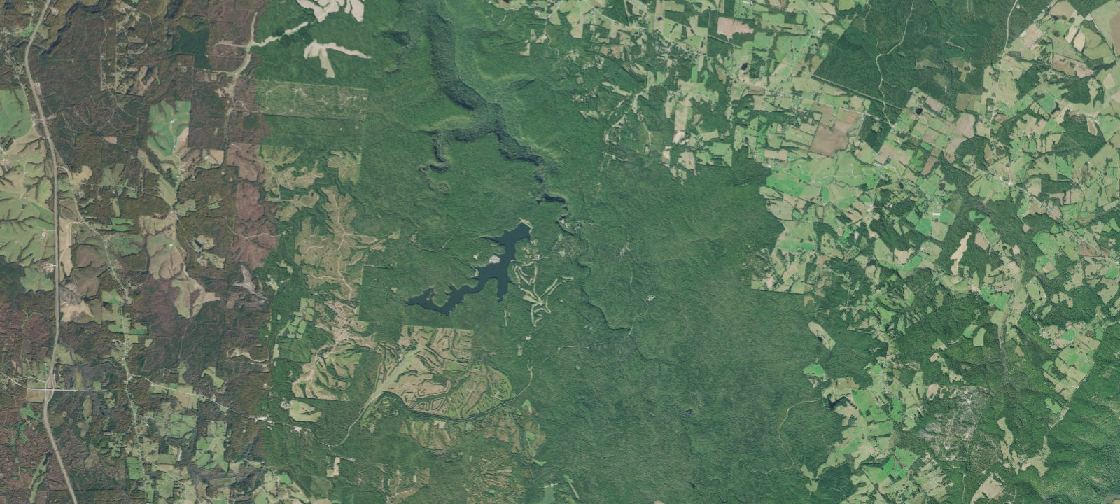 Map of CAMPGROUND A