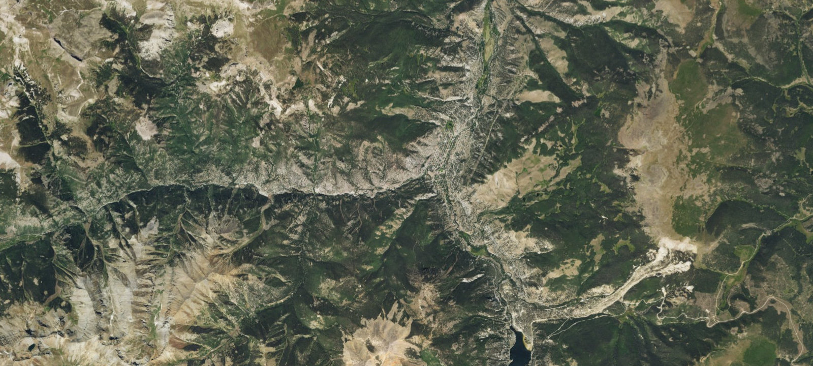 Map of Henson Creek Dispersed Campsite 1