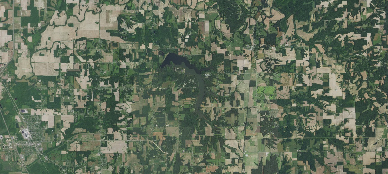 Map of Wooster Primitive Campground