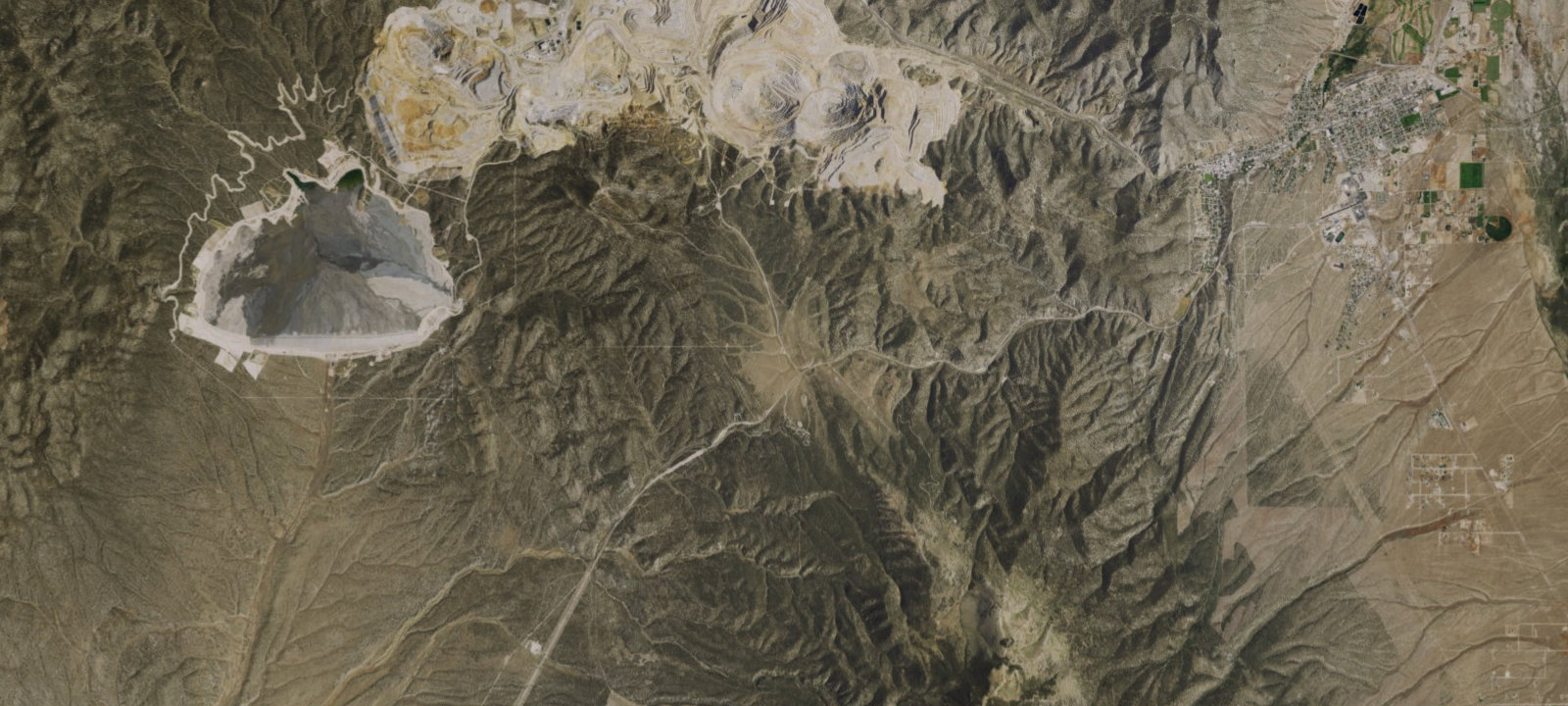 Map of Ward Mountain Recreation Area