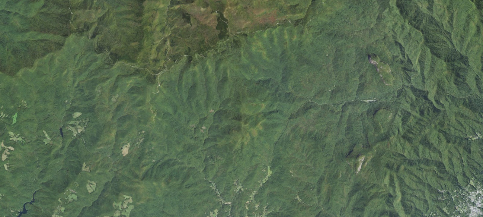 Map of Deep Gap Shelter