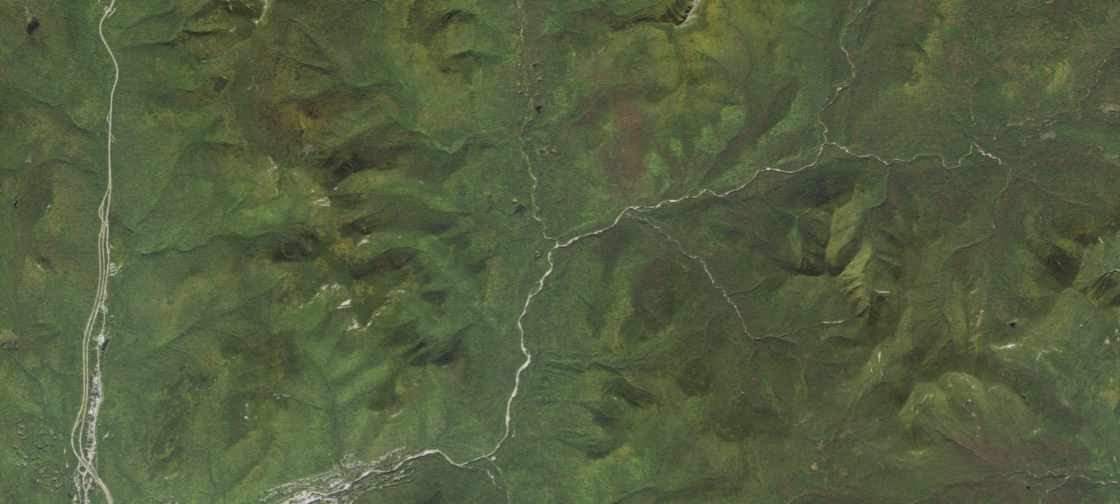 Map of Franconia Brook Tentsite