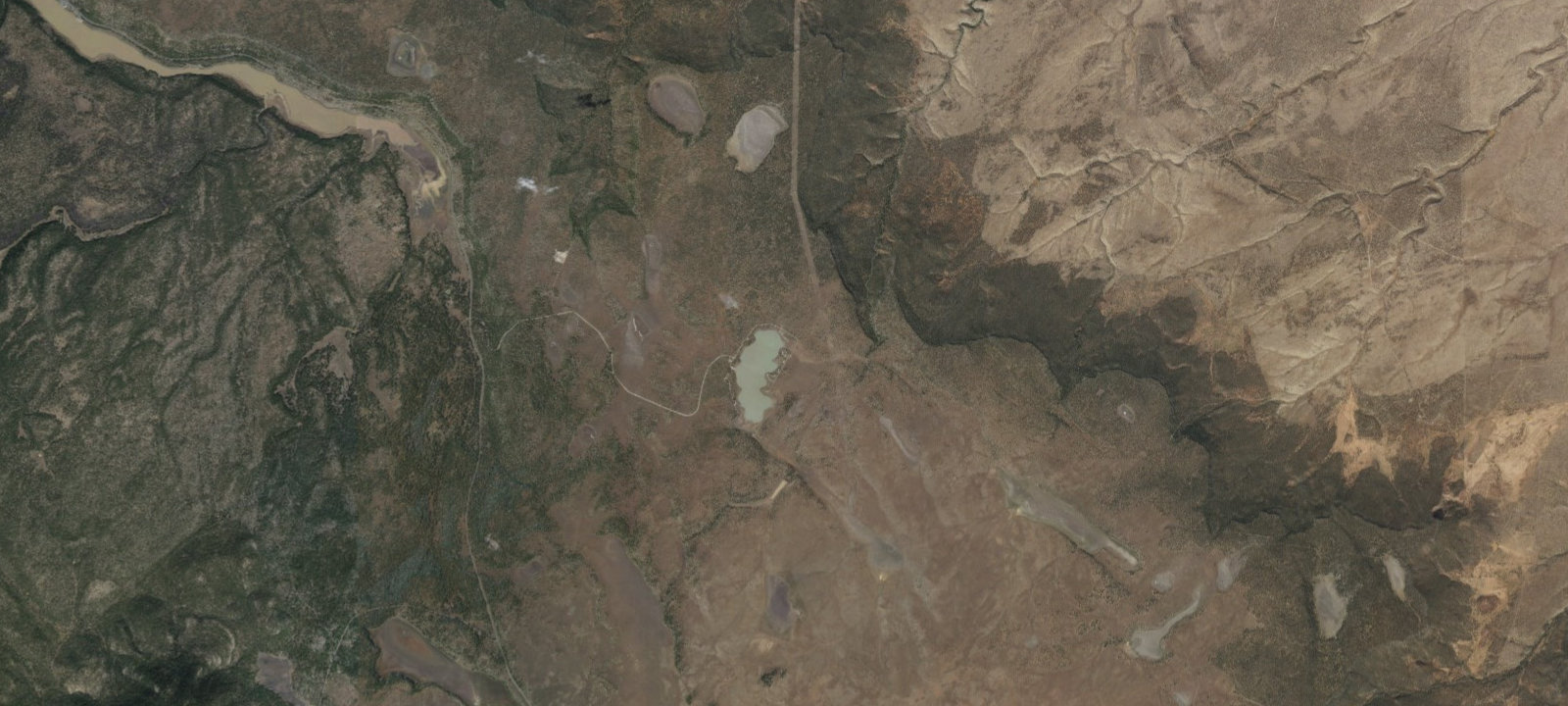 Map of Forked Pine Campground