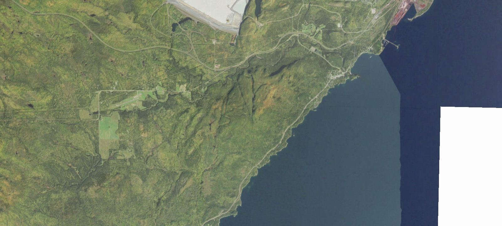 Map of Fault Line Creek