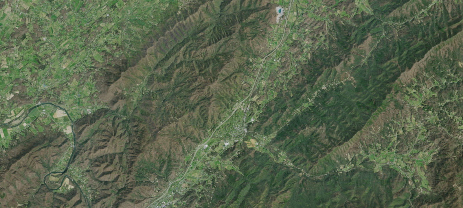 Map of Woodsmoke Campground