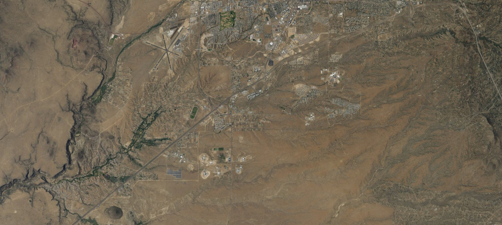 Map of Santa Fe Skies RV Park