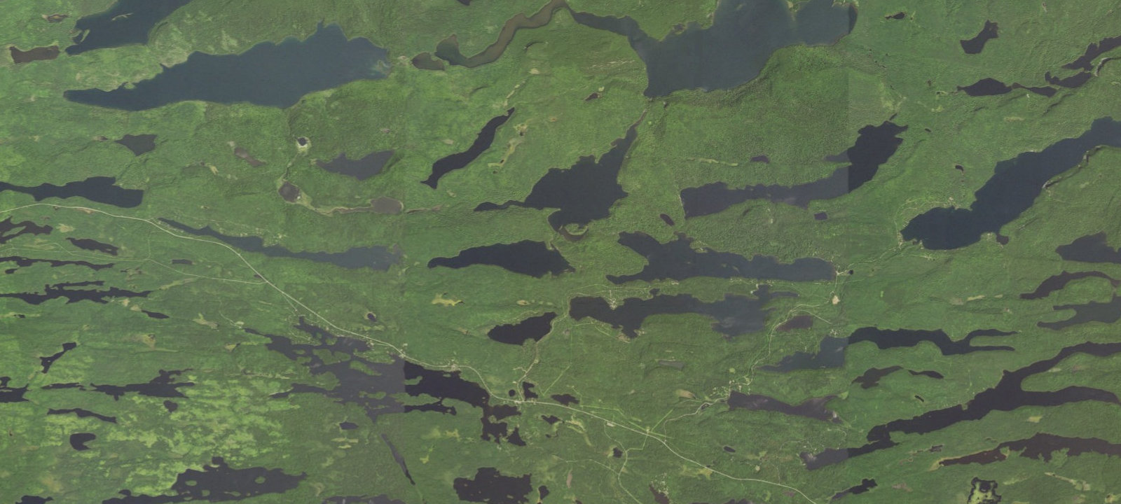 Map of Moss Lake Campsite