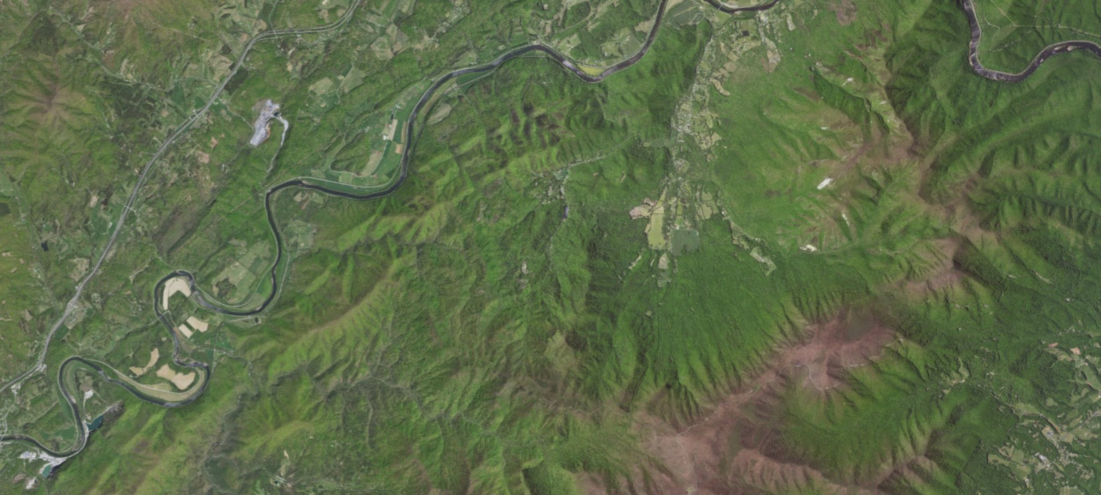 Map of Cave Mountain Lake Family Camp