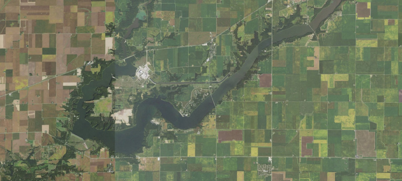 Map of Clinton Lake Campground
