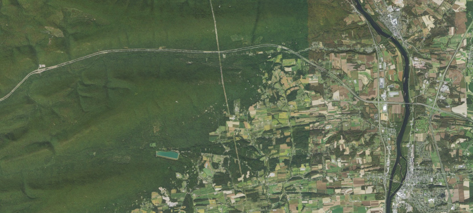 Map of Williamsport South / Nittany Mtn. KOA Holiday