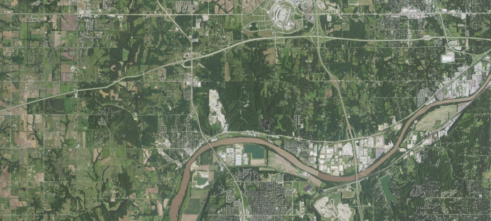 Map of Shawnee