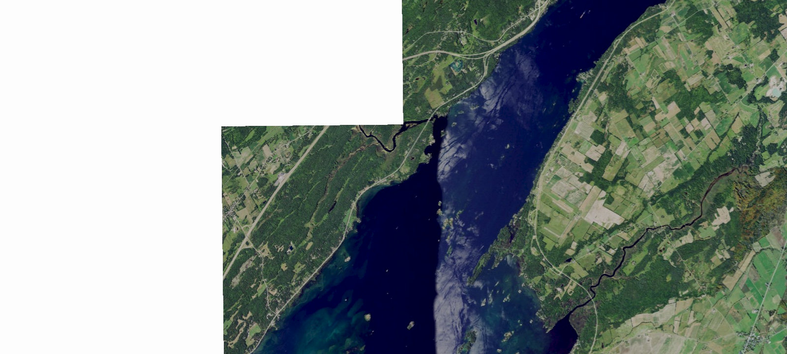 Map of Brown's Bay Campground