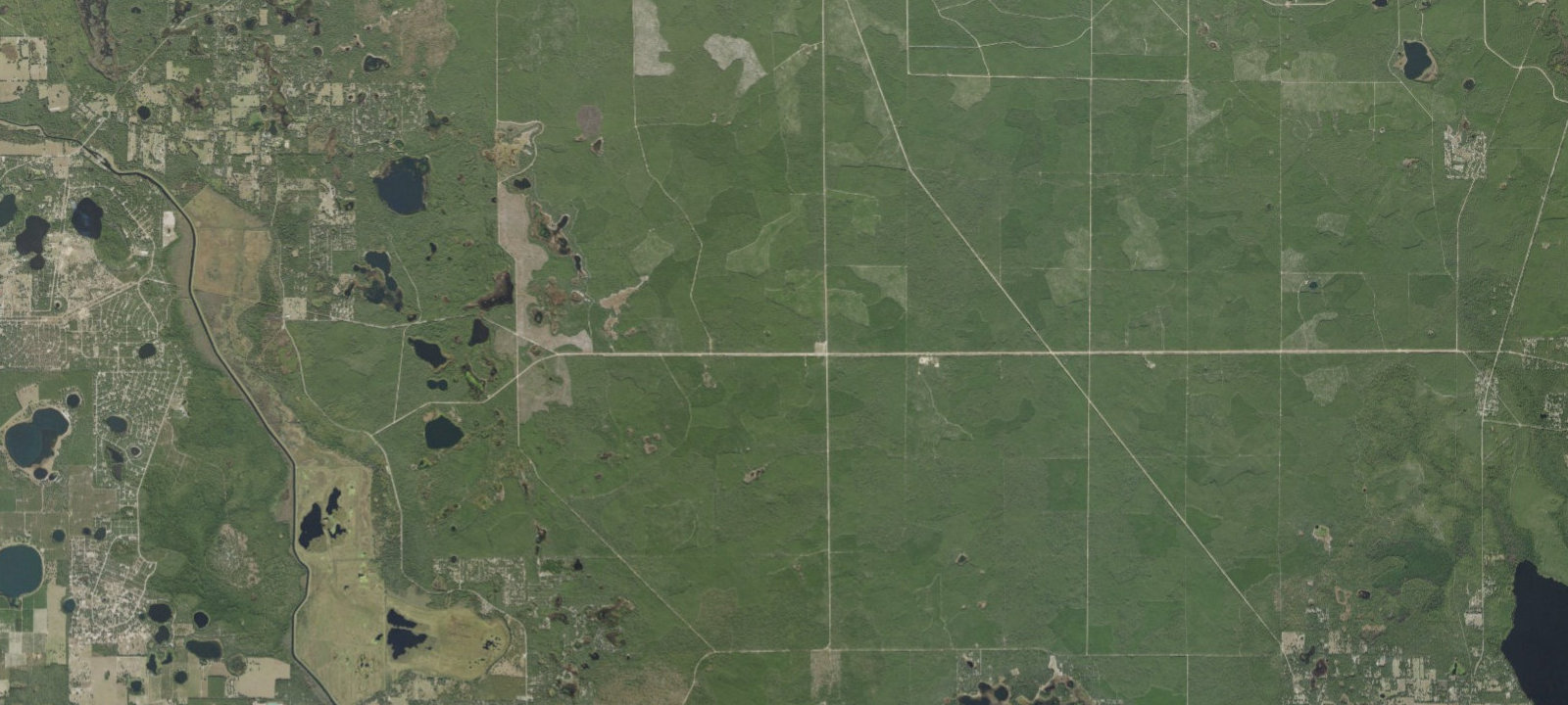 Map of Big Scrub Campground