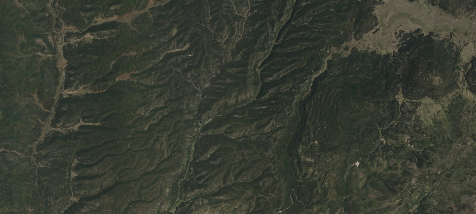 Map of Seven Springs Camp Ground